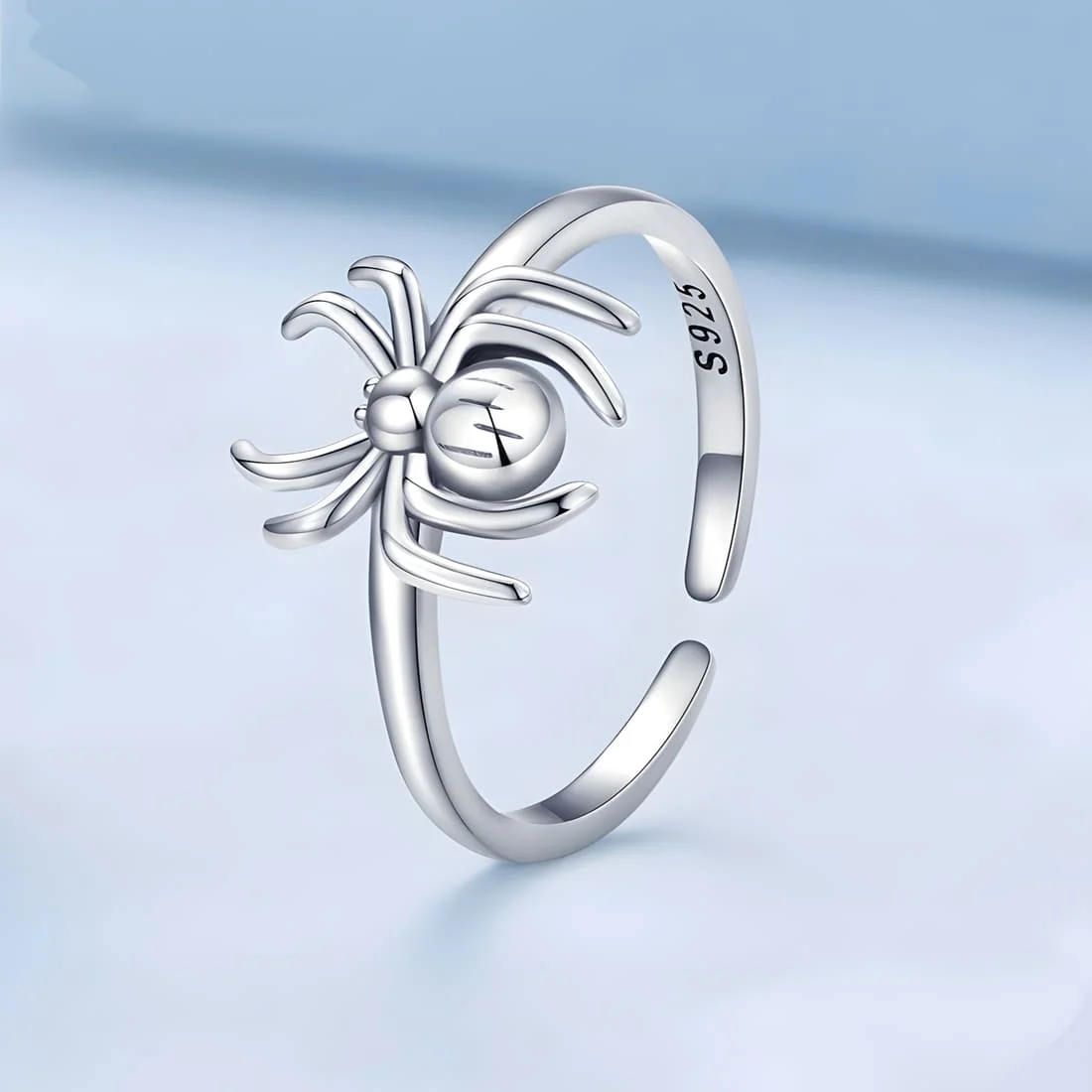 Anillo de Araña <myexti><span>Plata de Ley 925, chapada en oro blanco - ajustable</span></myexti> - Imagen 3
