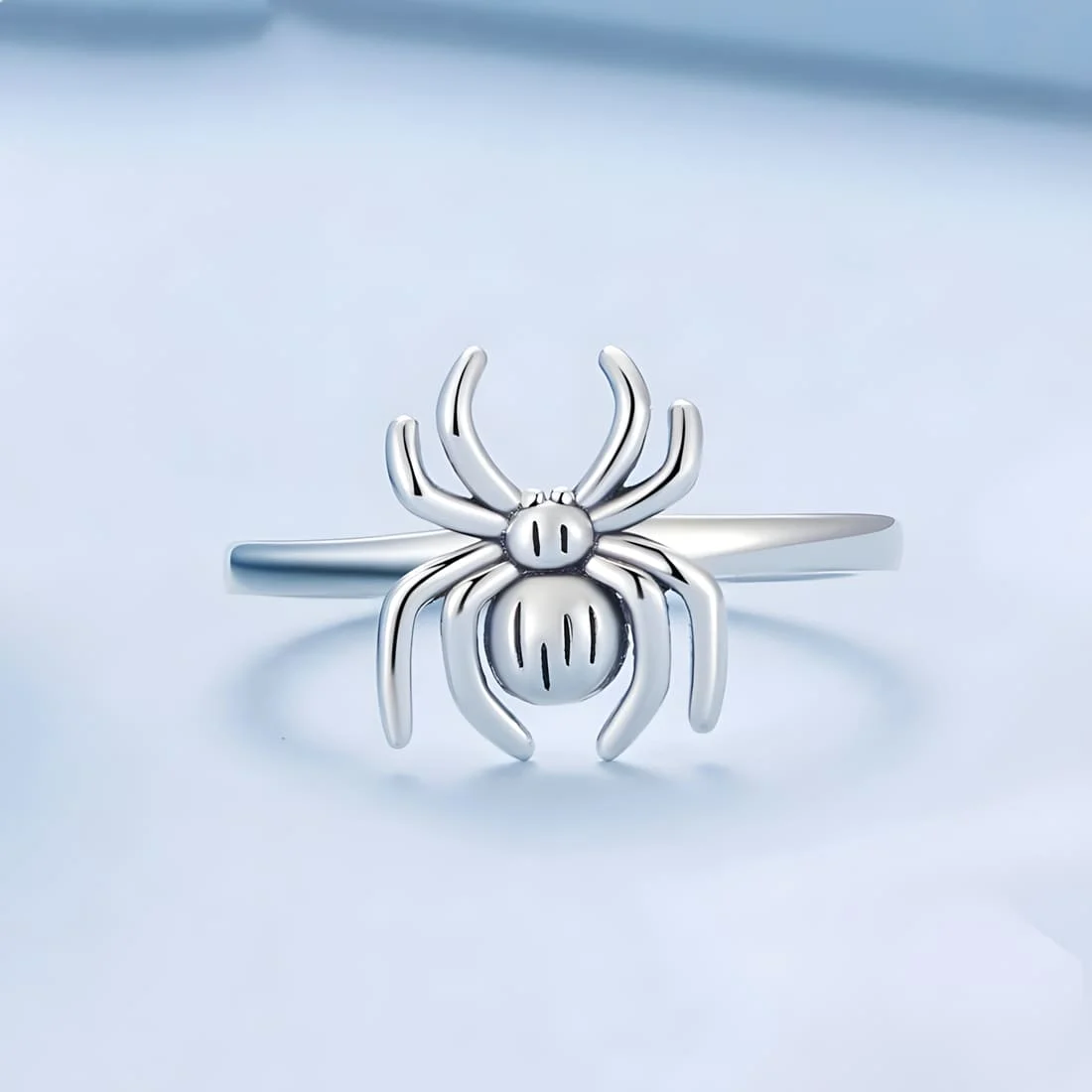 Anillo de Araña <myexti><span>Plata de Ley 925, chapada en oro blanco - ajustable</span></myexti> - Imagen 5