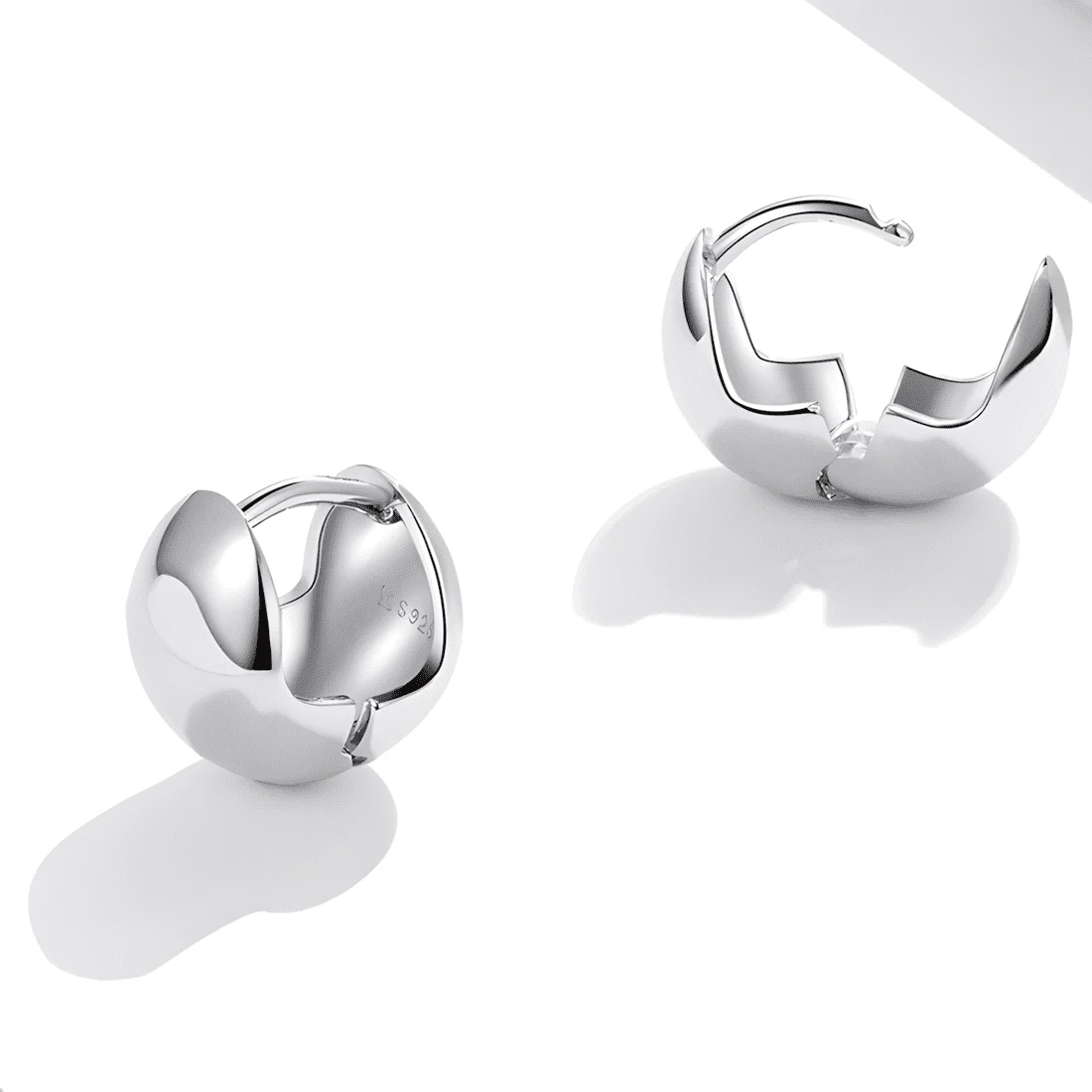 Pendientes de Aro Medievales <myexti><span>Plata de Ley 925, chapada en oro blanco</span></myexti> - Imagen 5