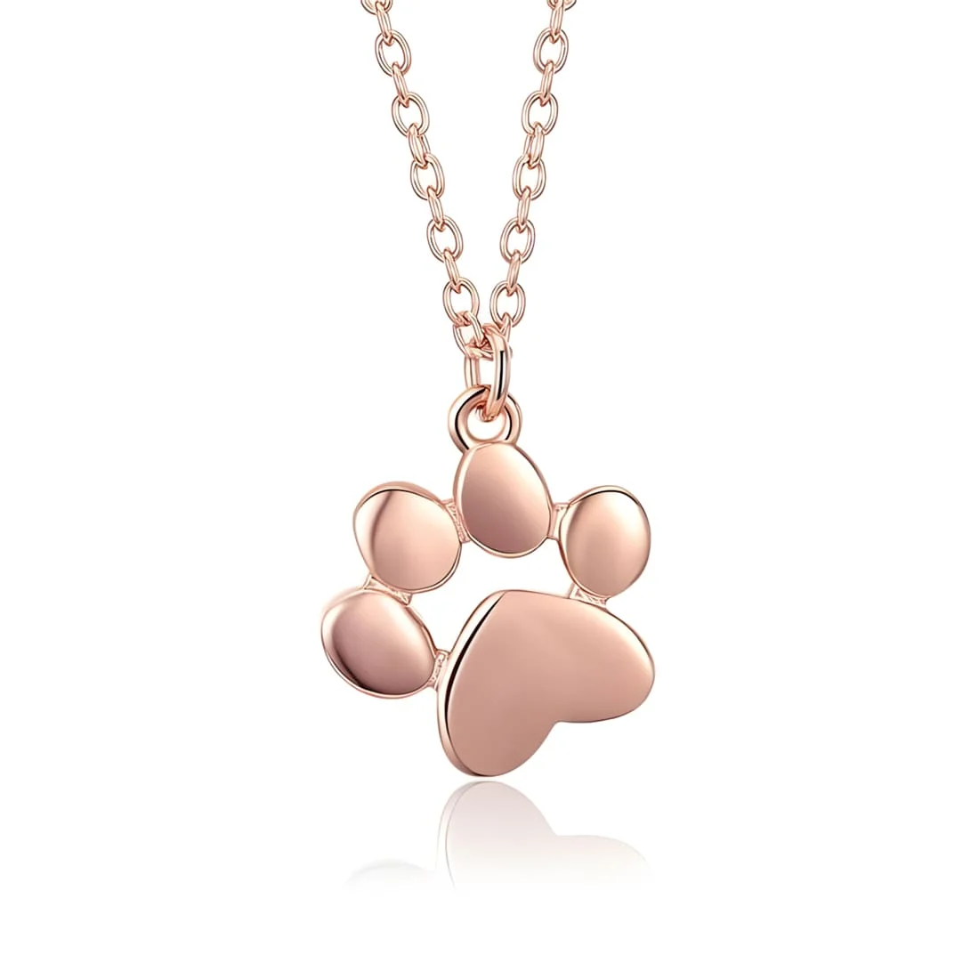 Collar Patas <myexti><span>Plata de Ley 925, chapada en oro rosa</span></myexti>